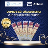 Abbott Glucerna milk packets for diabetics, pre-diabetics, gestational diabetes, 52,1g pack