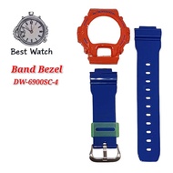 Genuine Band Bezel for DW-6900SC-4 Replacement Parts - Band and Bezel