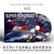 Initial D Qianxi Collection Box SUPER Continental Beat SUPER EUROBEAT Song Music Cd Disc 8.4.22n