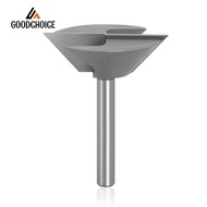 [GOODCHOICE] 8mm Shank Dovetail Joint Bottom Cleaning Router Bit Engraving Bit Milling Cutter