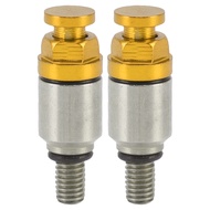 [STC1] 2pcs M5x0.8 Aluminium Alloy Fork Air Bleeder Pressure Relief Valve Replacement for CRF150R CR