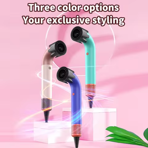 Leafless Hair Dryer Portable Negative Ion Hair Styler Home Salon Personal Hair Dryer Fast Drying Lig