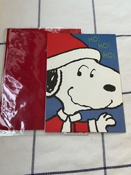 snoopy woodstock 聖誕卡