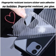 Compatible With Carbon fiber back Sticker For Oppo A3s A5 A12E A5s A7 A12 F9 A58(4G) A78(5G) A79