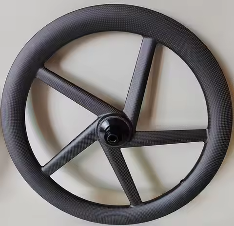Width 26mm 20inch BMX 406 451 5 Spokes Carbon Bike Clincher Disc Wheel 40mm Folding Bike Disc Bicycl
