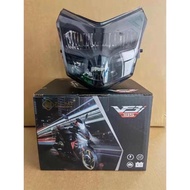 “READY STOCK” ZHIPAT SYM185 VF3I HEADLAMP LED SMOKE HEADLAMP H4