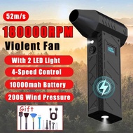 180000RPM Mini Jet Fan Electric Air Duster Adjustable wind speed Turbo Violent Blower Brushless Moto