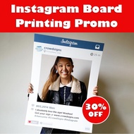 Instagram board, Welcome Board, Wedding board, Menu board A1 size (Free design)