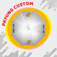Custom automatic 3-fold umbrella