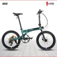 DAHON UNO GEM 20" SRAM-GX 10 Speed / Aluminum Folding Bike / Basikal Lipat / Foldable Bike