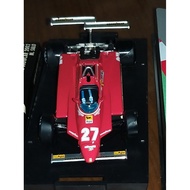 Ferrari 126C2 Old Willennuf, brumm 43 Alloy Model, Original Box Original Package, with Plastic Base 