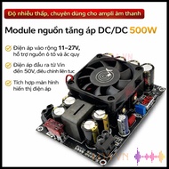 ZK PW500 500W DC-DC booster circuit 11-27V to maximum 50V with display from Wuzhi audio