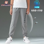 OWLLADE Jogger Track Jogging Sports Pants for Tracksuit Sweatpants Kids Boy Track Pants Quick Drying