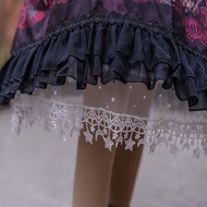Lolita lolita Lolita skirt Star adjustable Fishbone skirt Daily Violent Petticoat Mid-Length Pettico