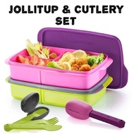TUPPERWARE MALAYSIA - JOLLITUP & CUTLERY SET (BEKAS BEKAL Tupperware)