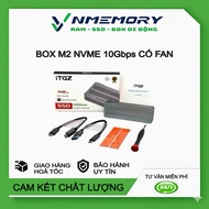 BOX ITGZ SSD M.2 NVME PCI-e integrated fan SSD case for 2230 2242 2280