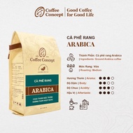 Arabica Coffee (Machine Brew, Espresso, Cold Brew) Pure Roasted Moc Coffee Concept