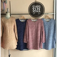 Blouse G'LADYS size 38-52 blouse murah  (small to big size)
