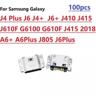 สำหรับ Samsung Galaxy J4 Plus J6 J4 + J6 + J410 J415 J610F G6100 G610F USB ชาร์จแท่นชาร์จพอร์ตแจ็คซ็อกเก็ตขั้วต่อ