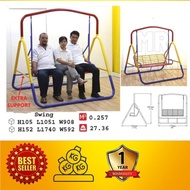 🇲🇾 3V CM650 XXL Size Adult Indoor Outdoor Metal Solid Garden Kiddie Swing Chair Children Playground Toy Buaian Taman