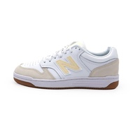 New Balance 480 White Apricot Leather Retro Casual Shoes Women's B5954 (BB480LGG)