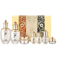后（The history of Whoo） 韩国进口 水乳霜护肤品 套装礼盒 送礼礼物 免税版 天气丹花献光彩套盒