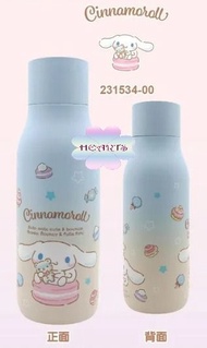 Sanrio Cinnamoroll 玉桂狗 附吸管 不鏽鋼水瓶 不鏽鋼保溫水壺  保溫杯 保溫瓶 水樽 /水壺 / 杯瓶 保溫水瓶 保溫瓶  水瓶 日用品 禮物 (約500ml)　#C2026090
