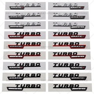 2pcs ABS Car Fender Badge For Mercedes-Benz CLA45 GLA45 X156 A45 C117 X247 GLE53 C117 GLE53 X247 Tur