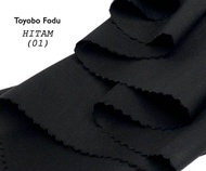 Kain Seragam PEMDA /PNS Hitam Putih Toyobo Fodu