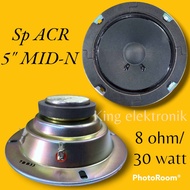 SPEAKER 5 INCH MIDDLE ACR MID-N-BLACK FULLRANGE (harga sudah termasuk packing bubblewrap)