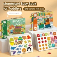 30Page Busy Books for Toddlers Sticker Books for Kids Activity Book for Kids Baby Educational Books