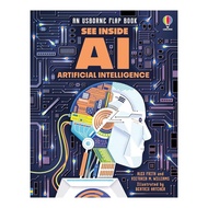 See Inside AI: Discover Robots, Computers, and AI in this Colorful Flap Book for kids Board book (HC