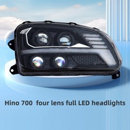 Suitable for hino 700 Headlight Assembly 2013 Lens led Headlight hino 500 Fisheye Headlight Modifica