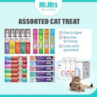 Kucing Berkrim Vitamin Tinggi Rawat Kucing Snek Kucing Stick Kucing Makanan Basah Makanan Kucing Sne