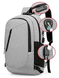 商務包，防盜USB充電肩背電腦包手提筆記本電腦袋