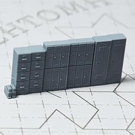 LYTS72031 1/72 Miniature Scene Model Kit, Item As Shown 1set