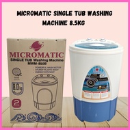 Micromatic Single Tub Washing Machine 8. 0kg/ Heavy duty / Large Capacity