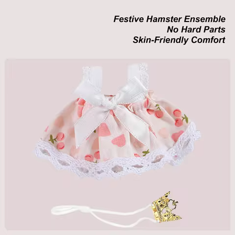 Hamster Clothes Gerbil Dress Up Outfits Mini Hamster Dress For Pet Parents Animal Lovers Shelters Sh