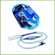 Aquarium water change tool, aquarium bottom cleaning