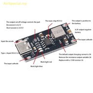 AirSpecial   Type-C USB 5V 3A 3.7V 18650 Lithium Li-ion  Charging Board Charger Module   MY