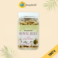 HoneyWorld Japanese Royal Jelly Capsules 180's | Anti-Aging | Beauty | Natural Bees Product