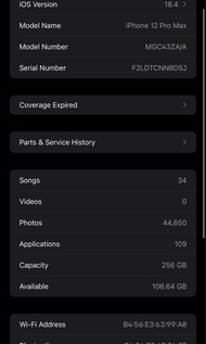 iphone 12 pro max 256GB