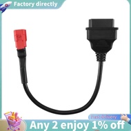 6 To 16 Pin Motorcycle OBD Adaptors OBD2 Diagnostic Cable Extension Connectors for