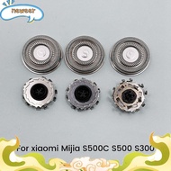 3PCS For Xiaomi Mijia S500C S500 S300 Electric Shaver Head Replace Shaver Net MJTXD01SKS Cutter Head