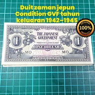 A840 duit kertas zaman jepun 1 dollar duit lama duit kertas lama duit syiling lama barang antik duit