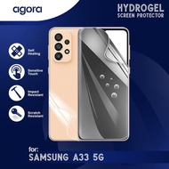 LAYAR Anti-Scratch Hydrogel For Samsung A33 5G Hydrogel SCREEN Protector Film - ANTI SPY, FULL SCREE