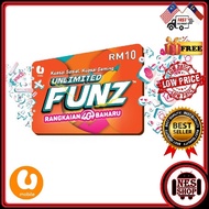 UMOBILE Prepaid Simcard Unlimited Call & Unlimited Data【Ready Stock】