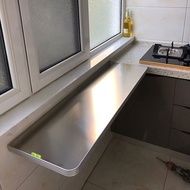 Wall mounted folding table stainless steel wall mounted folding dining table kitchen non perforated 