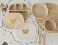 DOT TO DOT Dtd熊仔矽膠吸盤餐盤