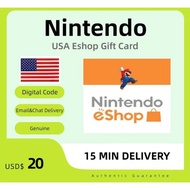Nintendo US Nintendo eShop Gift Card Code ⚡USD$10-50 eShop Switch Credit Points